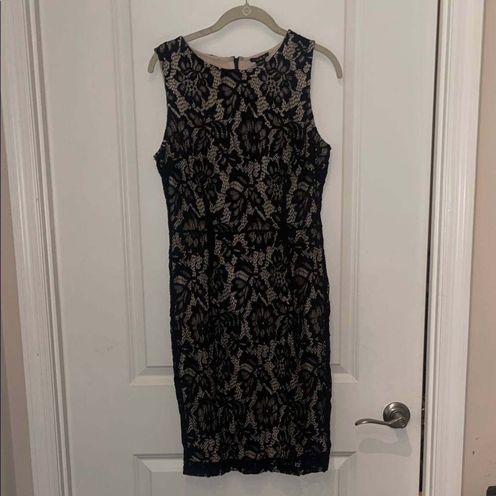 Elegant Black Lace Dress